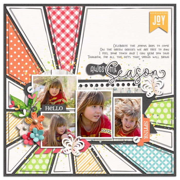 Paper Play 33 | Templates, Bloom Grow Blossom | Collection