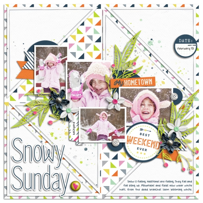Weekend Again | Collection, Paper Play 33 | Templates