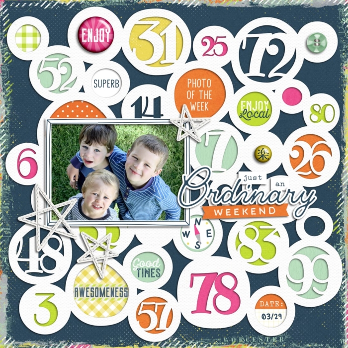 Weekend Again | Collection, Recycle 07 | Templates
