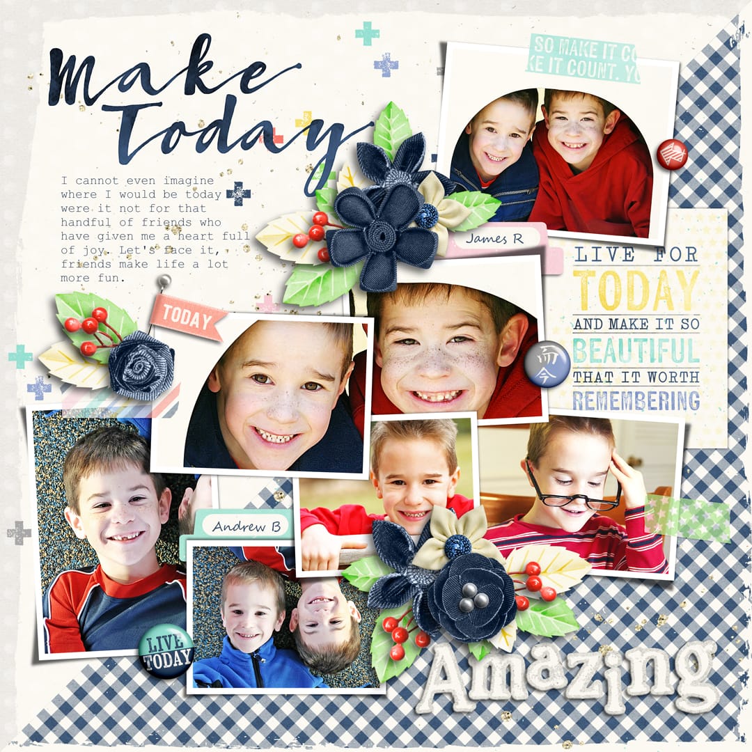 Layout Sample of Make It Count | Quickpages