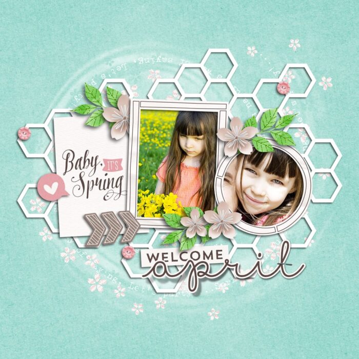 Sakura 2015 | Collection, Playing With Journal Cards 04 | Templates