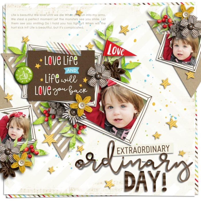 Ordinary Day Again | Collection, Playing With Journal Cards 05 | Templates, Ordinary Day Again | Add-on 2