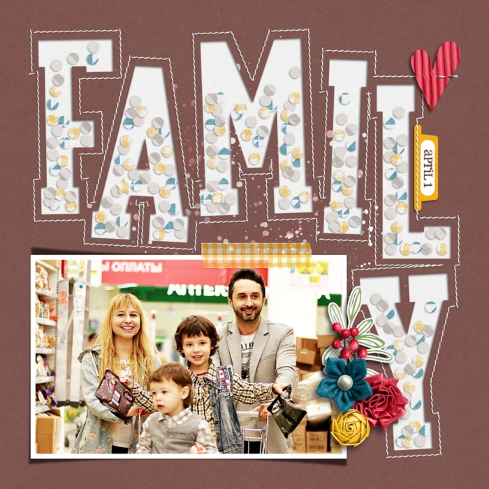 You + Me = Us | Collection, Playing With Confetti 06 | Templates