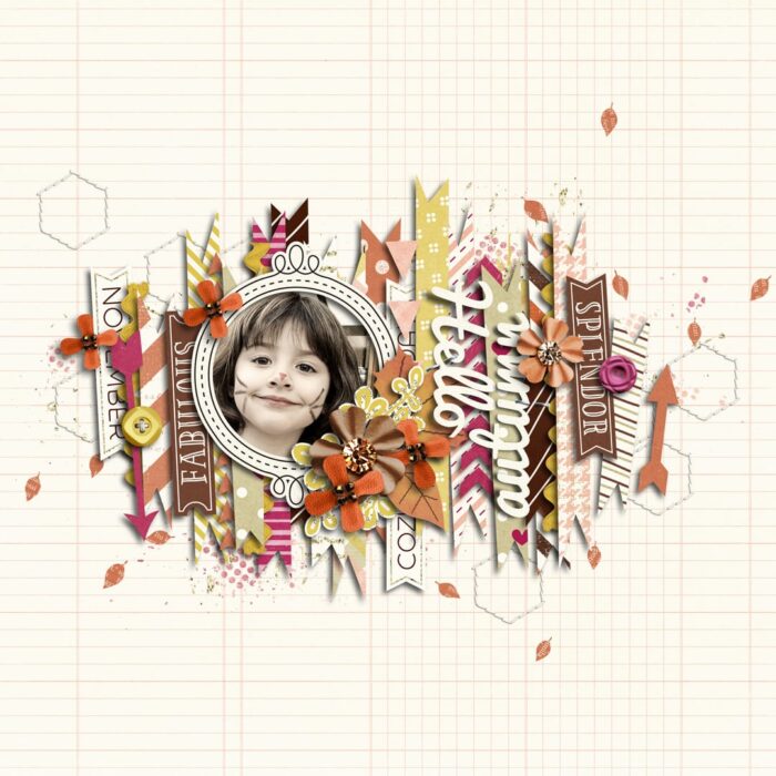 Autumn Leaves | Collection, Paper Play 03 | Templates