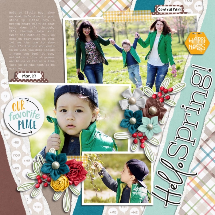 You + Me = Us | Collection, Torn Paper Play 07 | Templates