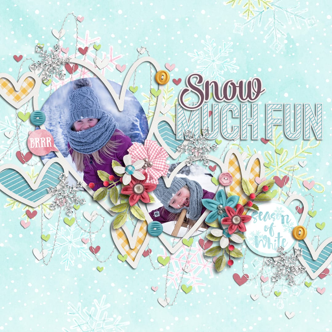 Layout Sample of Snow Snow Snow | Collection