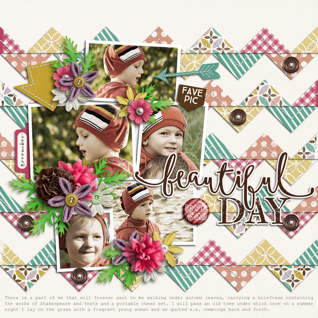 Layout Sample of Stitched Up 06 | Templates