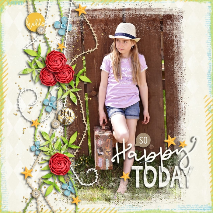 Ordinary Day Again | Collection, Rose Garden 02 | Templates