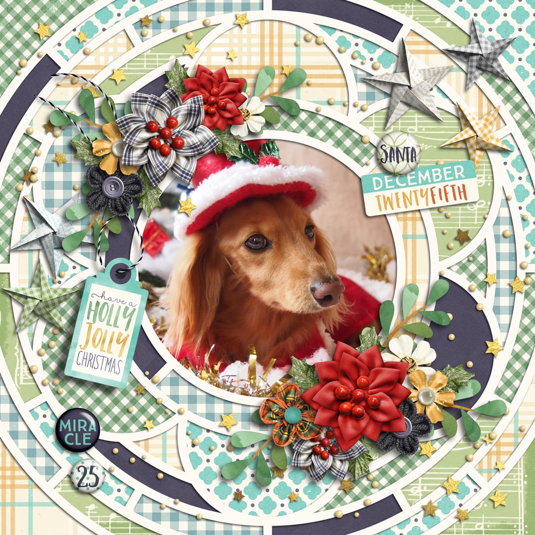 Layout Sample of The Merriest Christmas | Collection