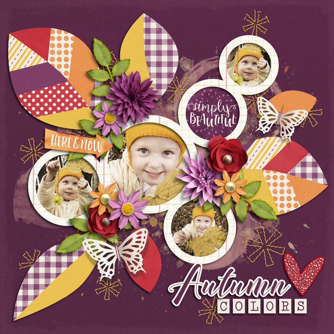 Layout Sample of Autumn Leaves 01 | Templates