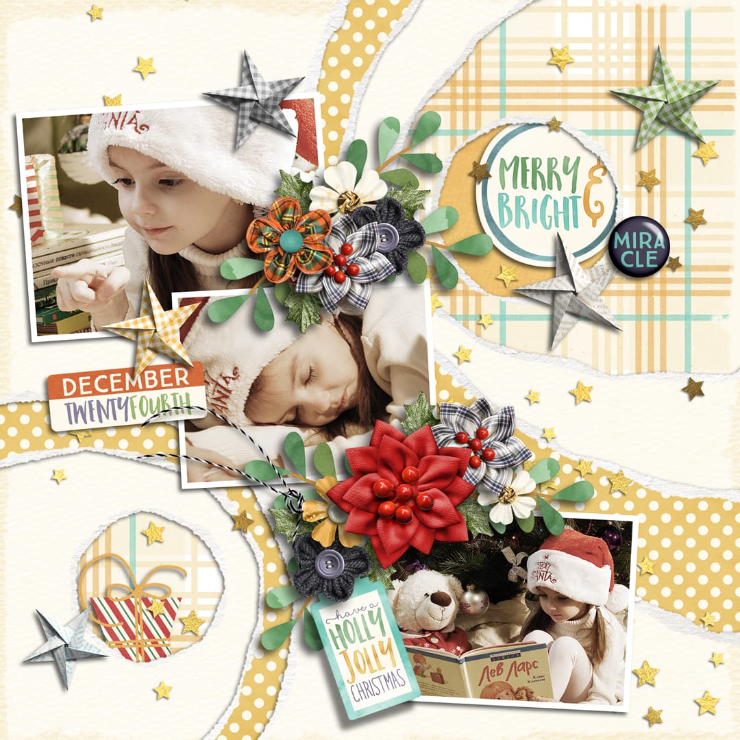 Layout Sample of The Merriest Christmas | Collection