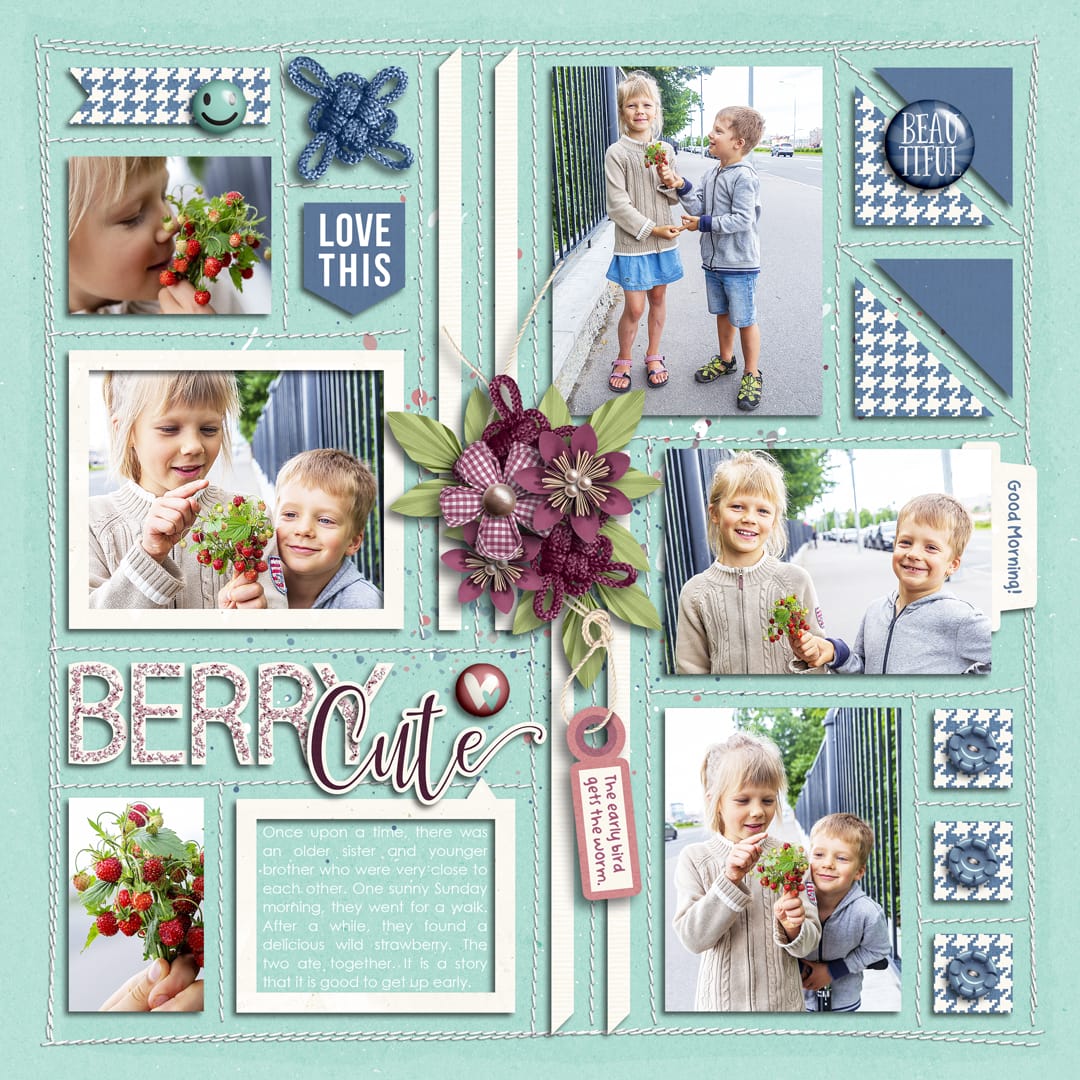 Layout Sample of Be Happy And Smile | Quickpages 03