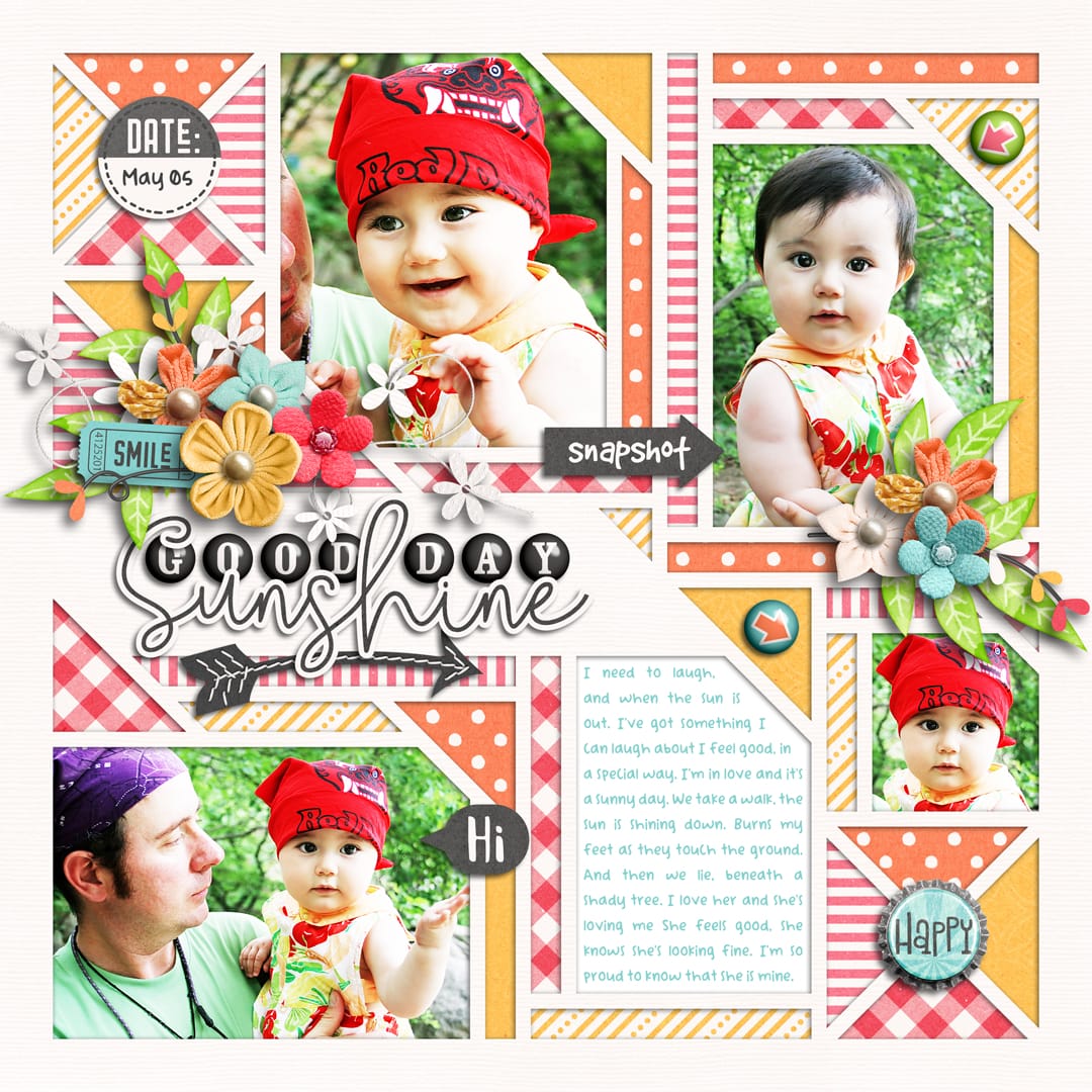 Layout Sample of Crazy Squares 10 | Templates