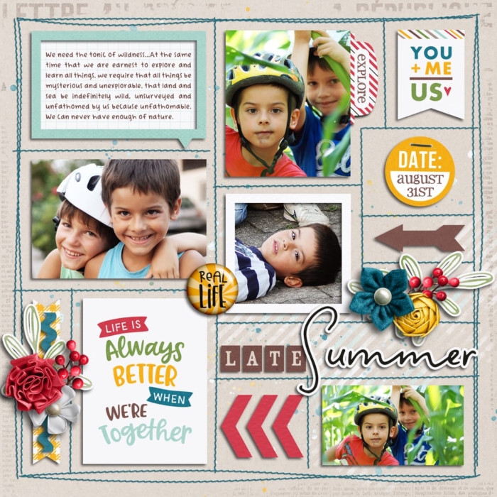 You + Me = Us | Collection, In The Box 08 | Templates