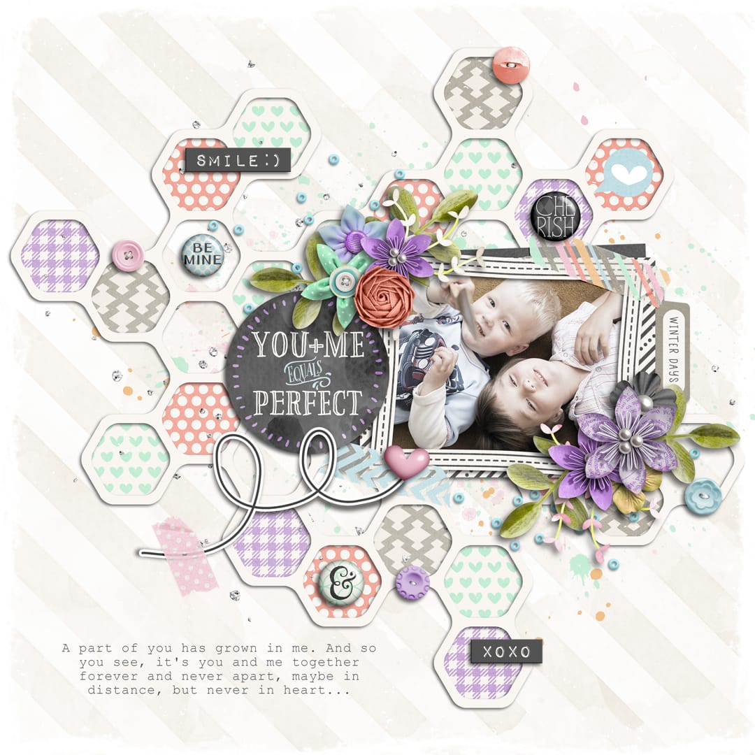 Layout Sample of Cherish You | Collection