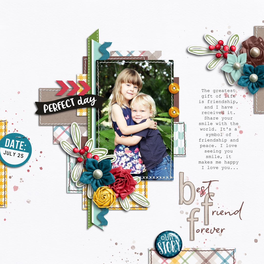 Layout Sample of You + Me = Us | Collection