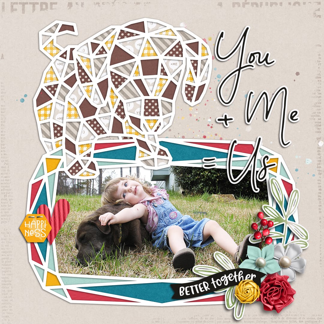 Layout Sample of Crazy Squares 12 | Templates