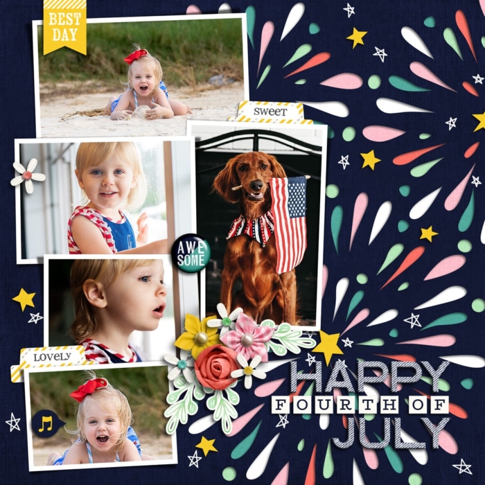 This Makes Me Happy | Collection, Paper Play 18 | Templates