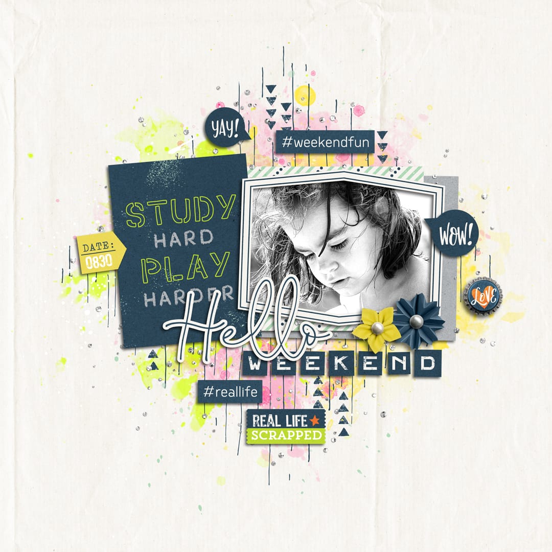 Layout Sample of Weekend | Quickpages