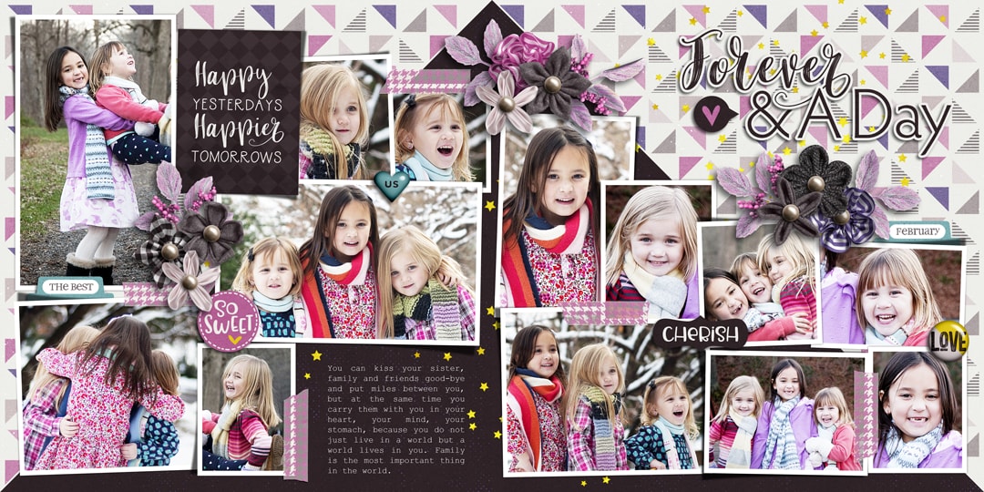 Layout Sample of Always And Forever | Quickpages