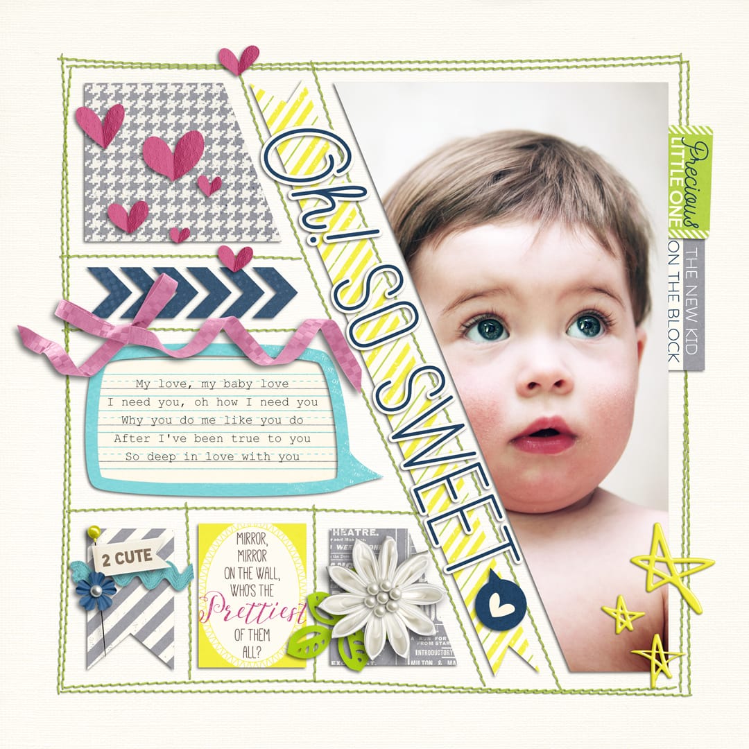 Layout Sample of Oh Baby | Quickpages