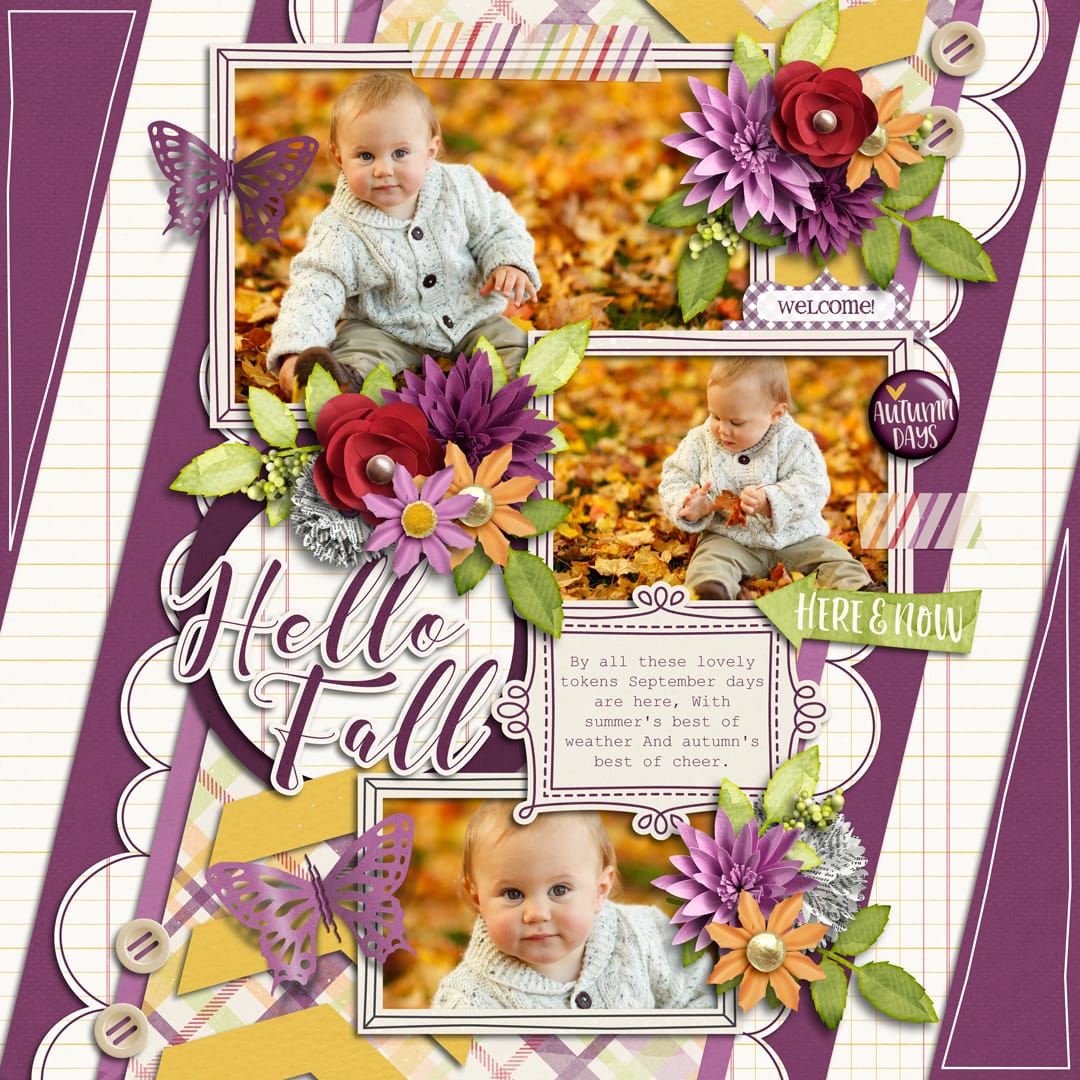 Dahlia | Collection, Paper Play 20 | Templates