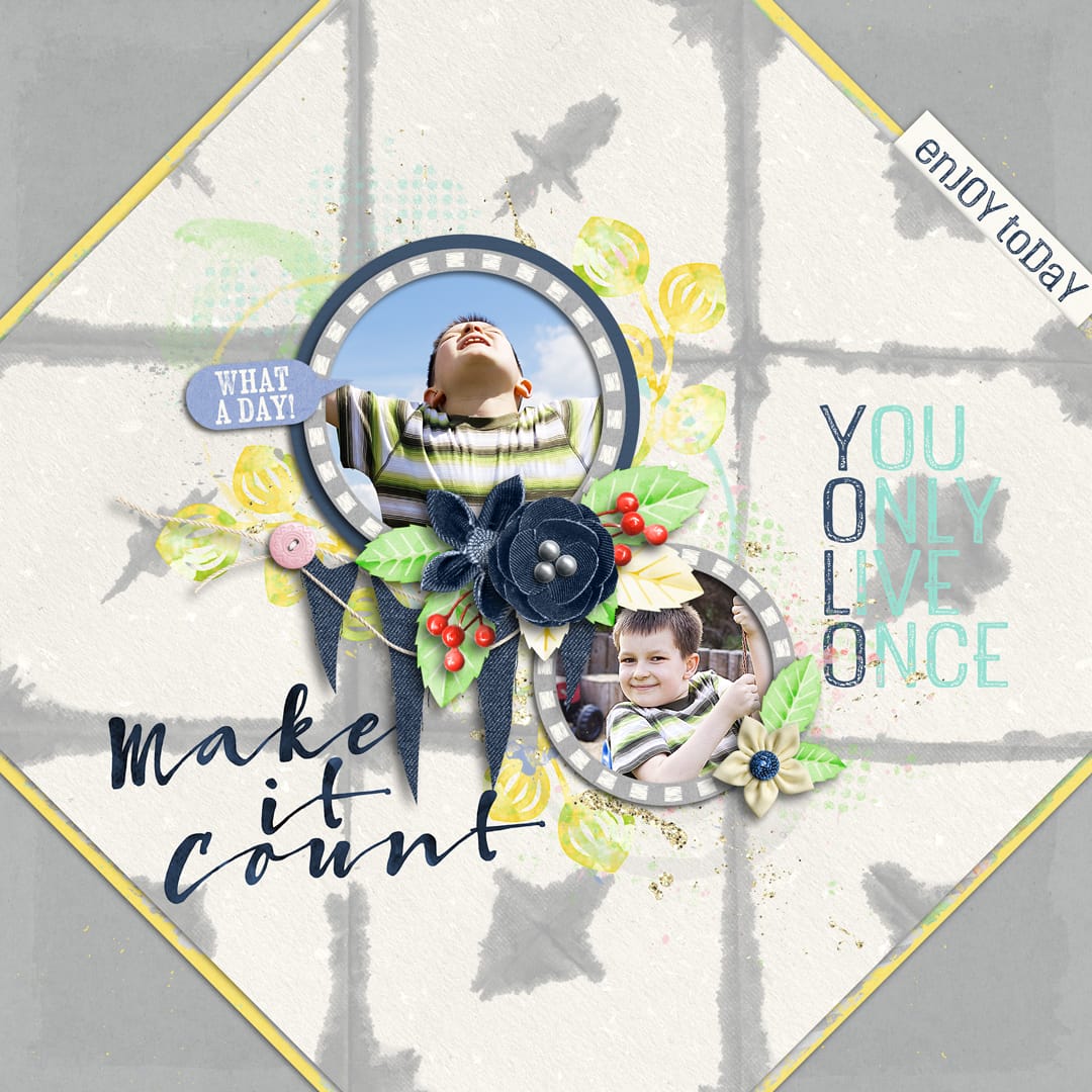 Layout Sample of Make It Count | Collection