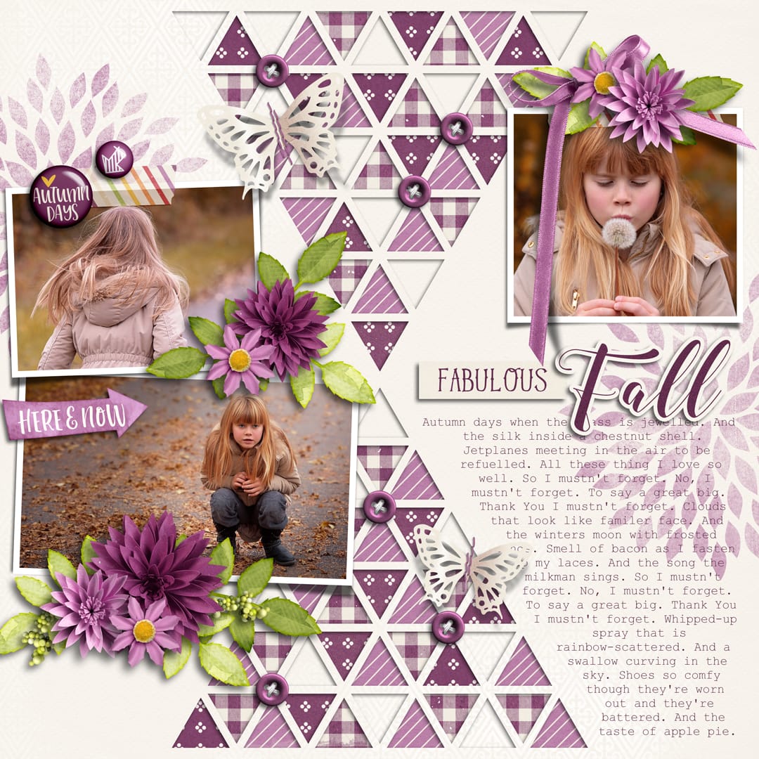 Dahlia | Collection, Paper Play 21 | Templates