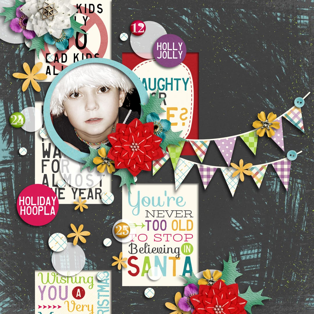 Layout Sample of Very Merry Christmas | Collection