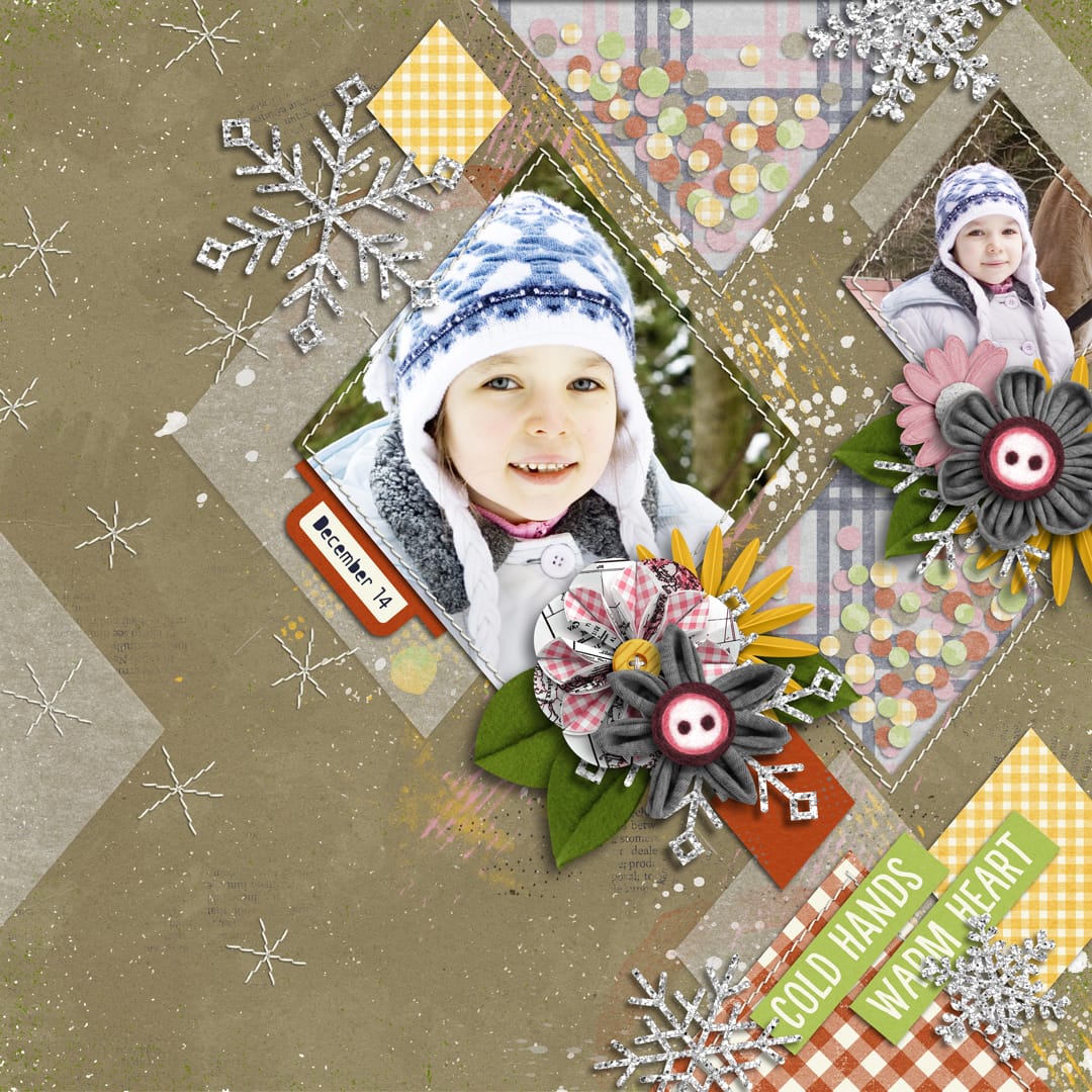 Layout Sample of Playing With Confetti 01 | Templates
