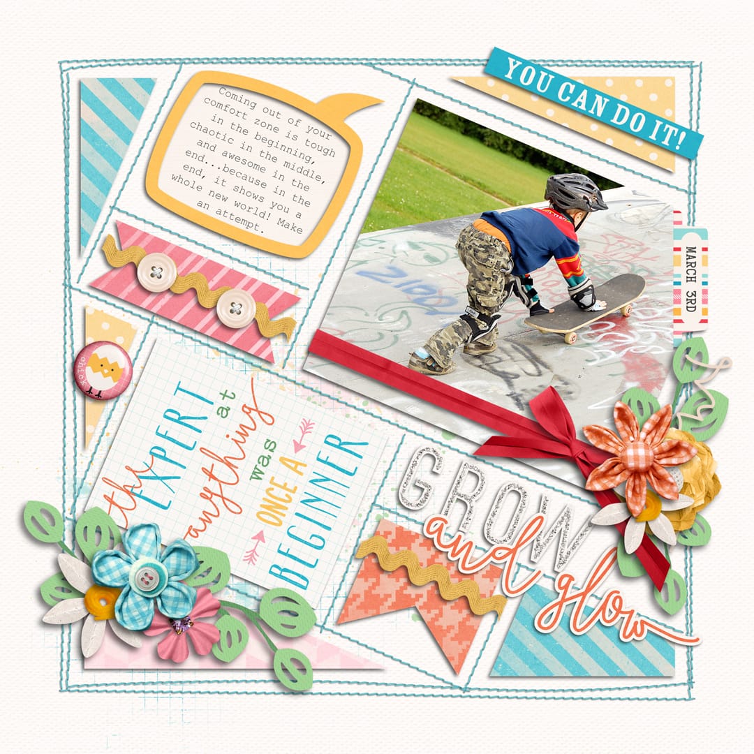 Layout Sample of In The Box 03 | Templates