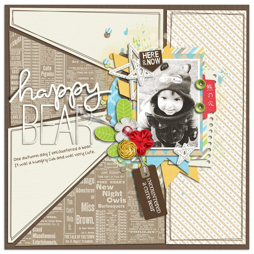 Layout Sample of Paper Play 05 | Templates