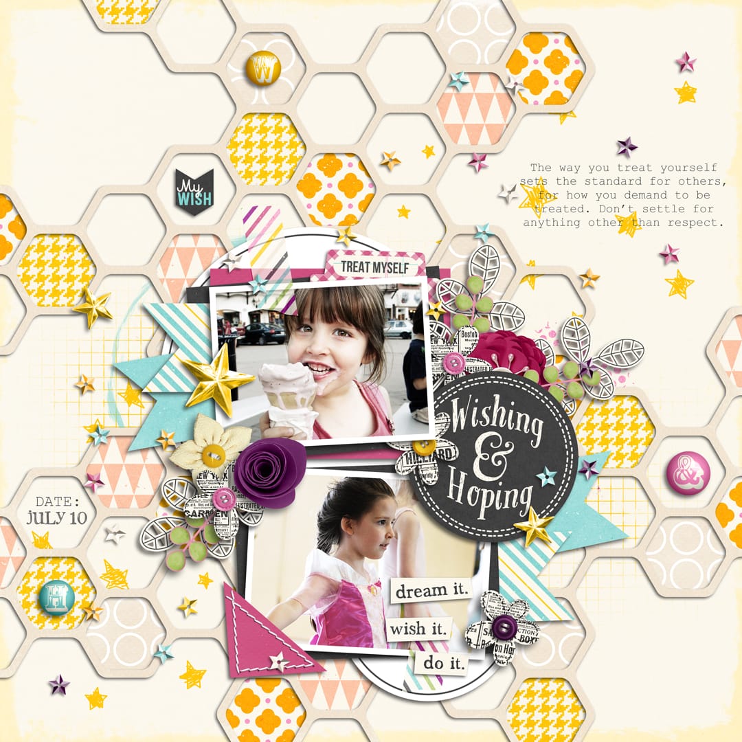 Layout Sample of Wishing And Hoping | Collection