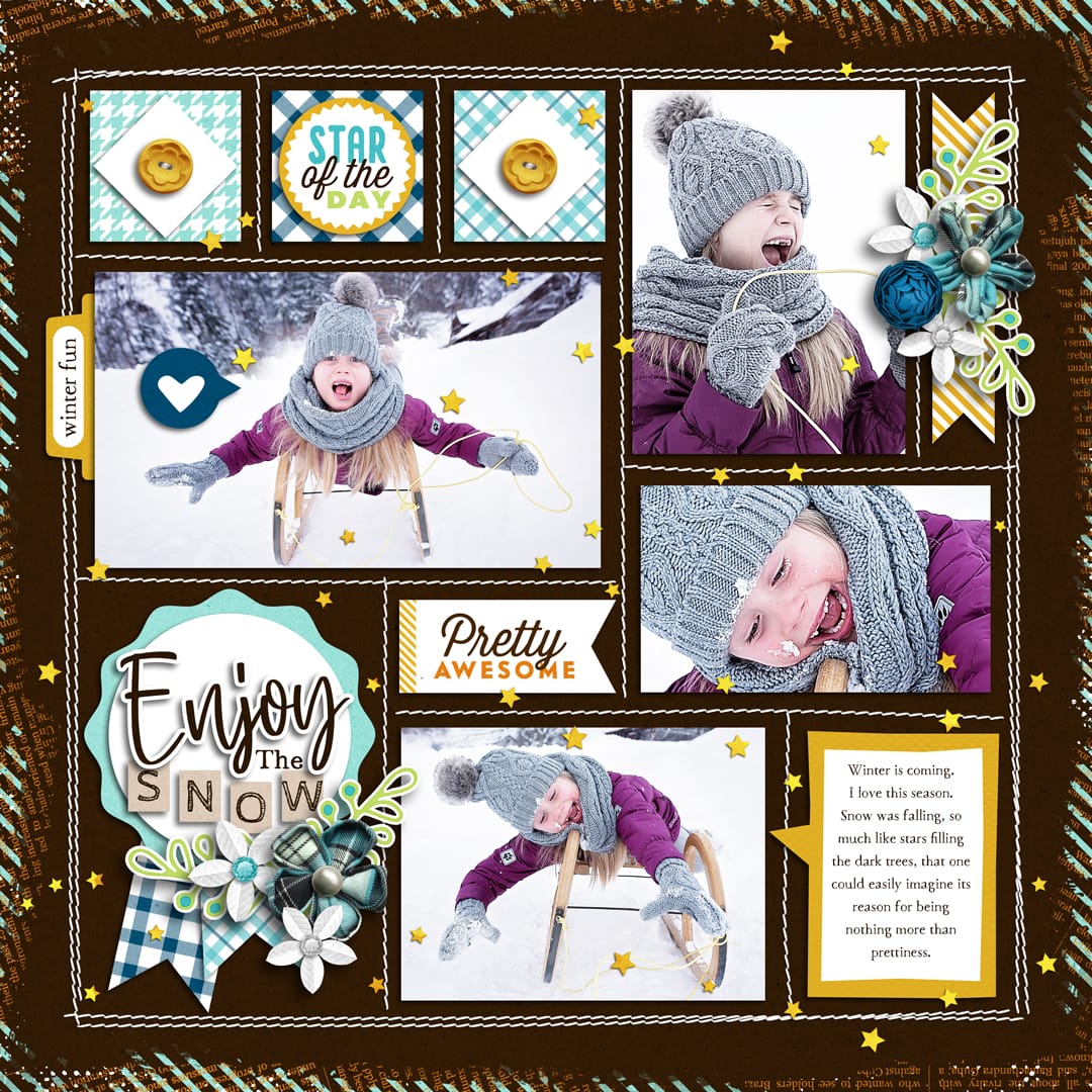 Layout Sample of In The Box 04 | Templates