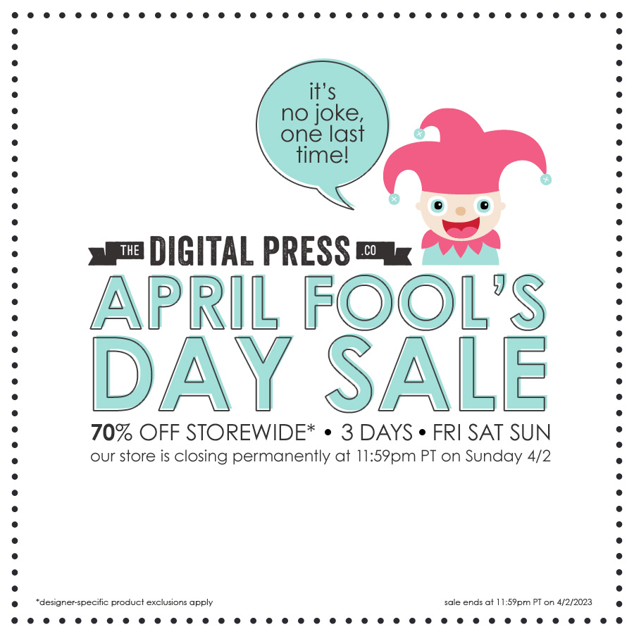 April Fool Day Sale