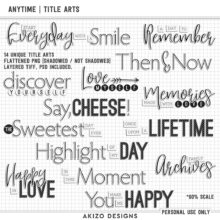 Anytime | Title Arts