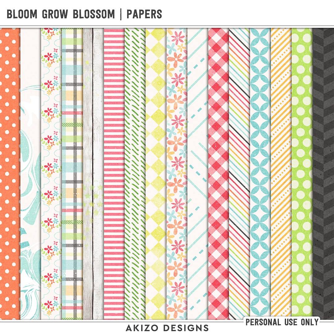 Bloom Grow Blossom | Papers
