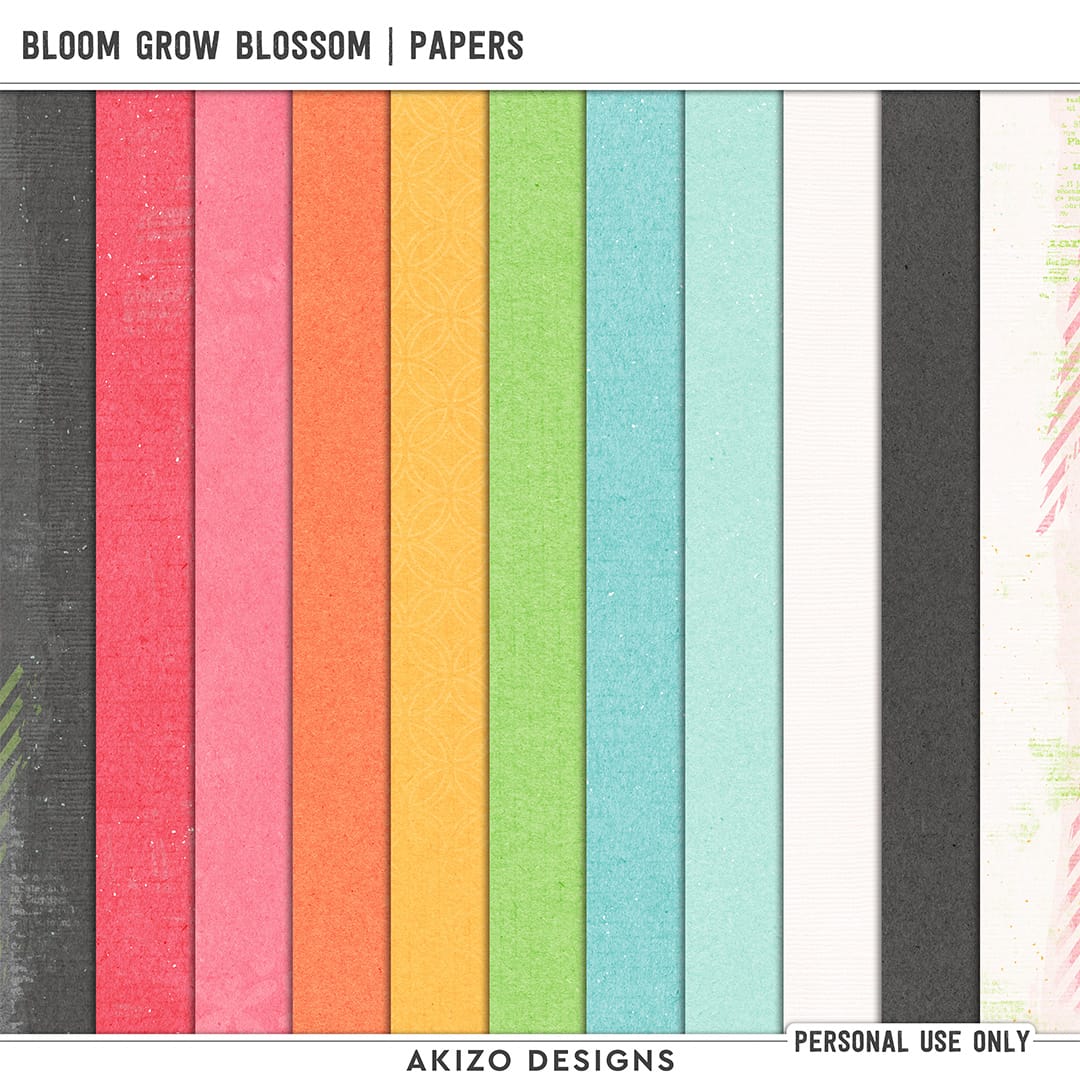 Bloom Grow Blossom | Papers