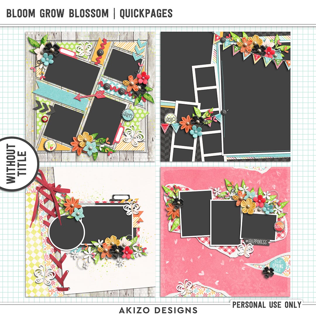 Bloom Grow Blossom | Quickpages