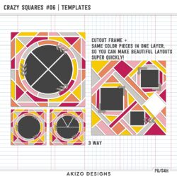 Crazy Squares 06 | Templates