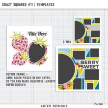 Crazy Squares 11 | Templates