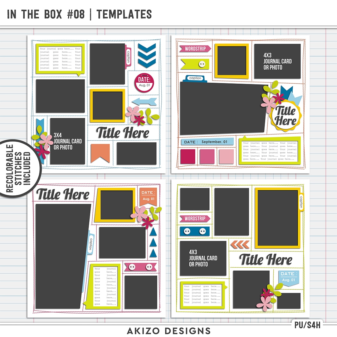 In The Box 08 | Templates by Akizo Designs