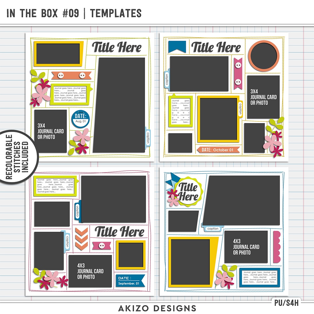 In The Box 09 | Templates by Akizo Designs