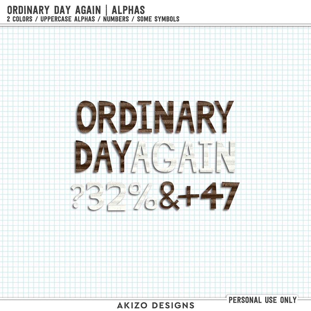 Ordinary Day Again | Alphas