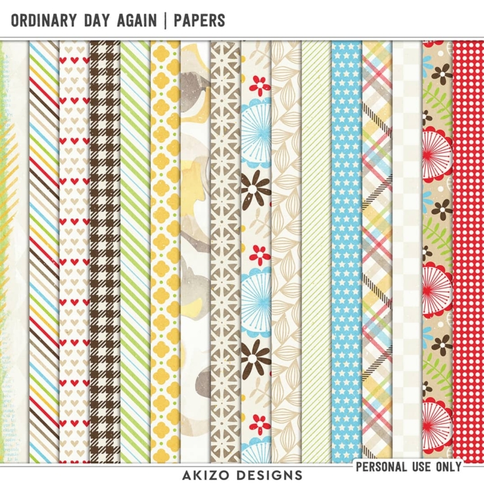 Ordinary Day Again | Papers