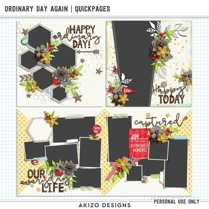 Ordinary Day Again | Quickpages