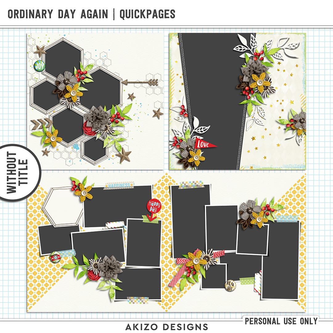 Ordinary Day Again | Quickpages