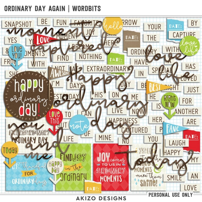 Ordinary Day Again | Wordbits