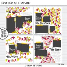 Paper Play 21 | Templates