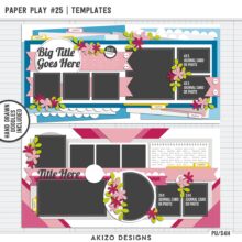 Paper Play 25 | Templates